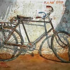 Uday Bhan India Cycle 56x38 cm